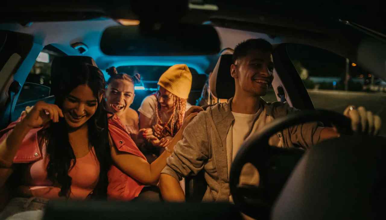 passeggeri in auto - newscamp