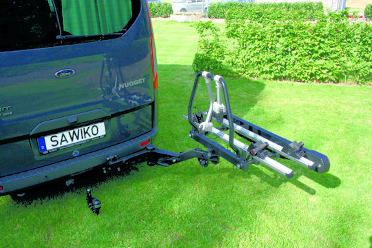 SAWIKO portabiciclette posteriore per Westfalia Nugget e Ford Tourneo Custom