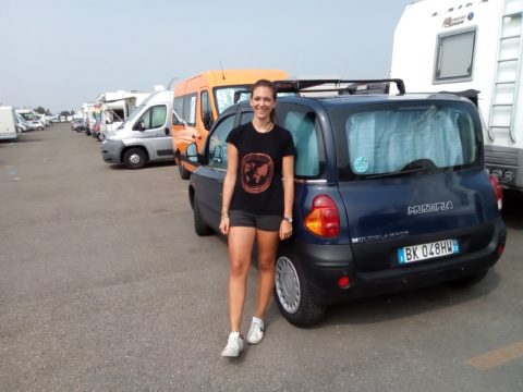 Giorgia Beneggi come camperizzare una Fiat Multipla