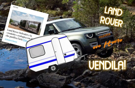 roulotte eco House per favore Land Rover vendila