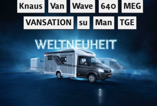Knaus Van Wave 640 MEG VANSATION su Man TGE