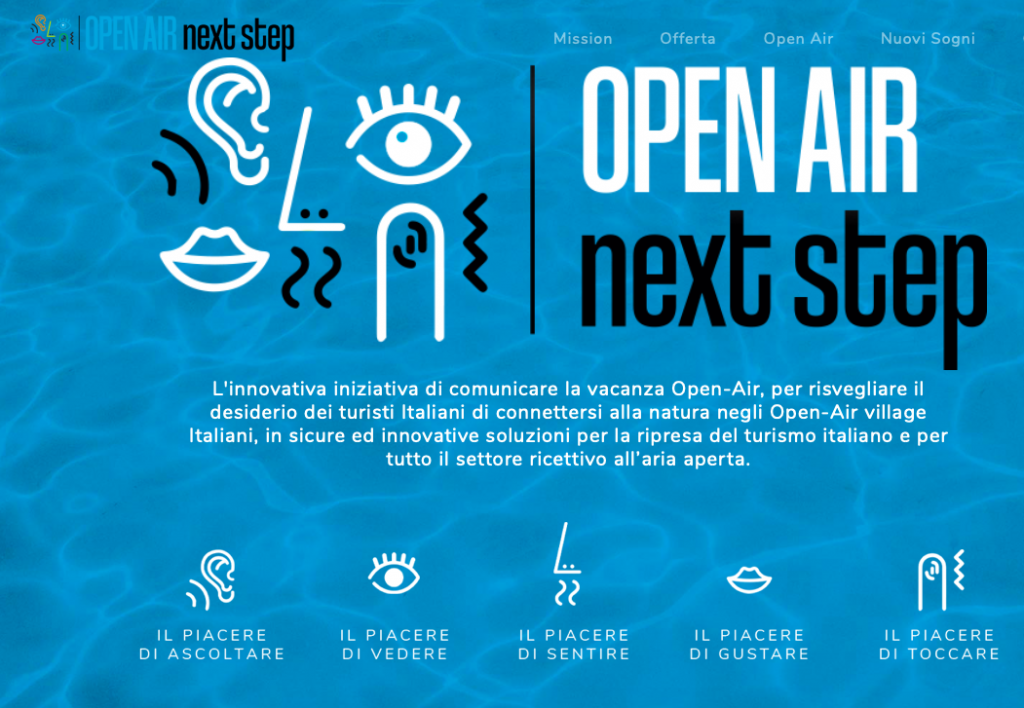 OPEN AIR Next Step decalogo vacanza outdoor in piena sicurezza